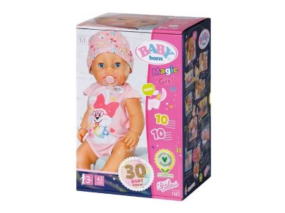 Кукла Zapf Baby born интерактивная девочка с магическими глазками 43 см 1-00387881_2