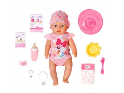 Кукла Zapf Baby born интерактивная девочка с магическими глазками 43 см 1-00387881_1