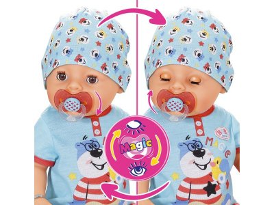 Кукла Zapf Baby born интерактивная мальчик с магическими глазками 43 см 1-00387882_4