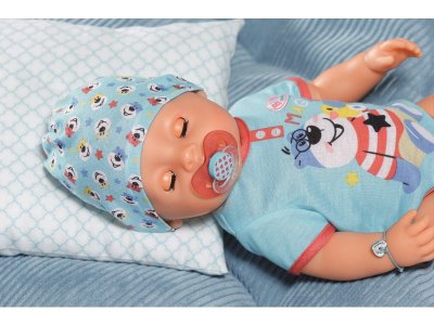 Кукла Zapf Baby born интерактивная мальчик с магическими глазками 43 см 1-00387882_5