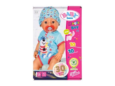 Кукла Zapf Baby born интерактивная мальчик с магическими глазками 43 см 1-00387882_6