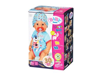 Кукла Zapf Baby born интерактивная мальчик с магическими глазками 43 см 1-00387882_7