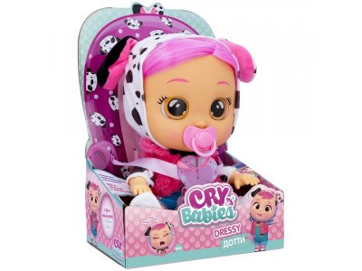 Кукла Cry Babies Dressy интерактивная плачущая Дотти 1-00387886_6