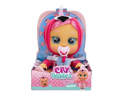 Кукла Cry Babies Dressy интерактивная плачущая Фэнси 1-00387888_5