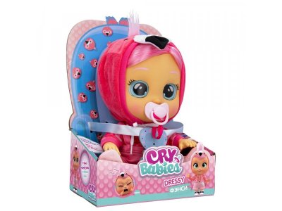 Кукла Cry Babies Dressy интерактивная плачущая Фэнси 1-00387888_9