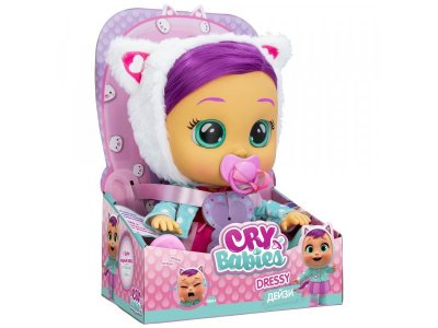 Кукла Cry Babies Dressy интерактивная плачущая Дейзи 1-00387889_6
