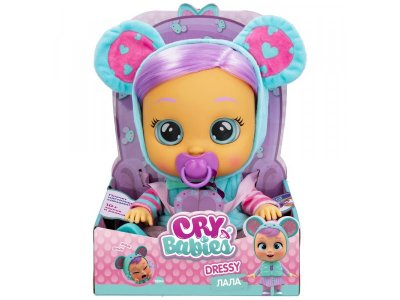 Кукла Cry Babies Dressy интерактивная плачущая Лала 1-00387890_8