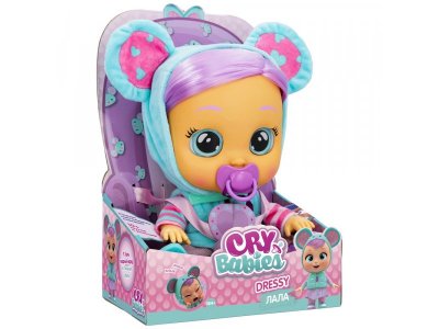 Кукла Cry Babies Dressy интерактивная плачущая Лала 1-00387890_9