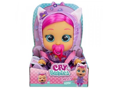 Кукла Cry Babies Dressy интерактивная плачущая Кэти 1-00387891_5