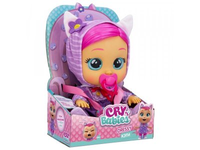 Кукла Cry Babies Dressy интерактивная плачущая Кэти 1-00387891_9