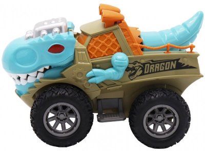 Машинка инерционная Funky Toys Тираннозавр с подвижными элементами 1-00387939_1