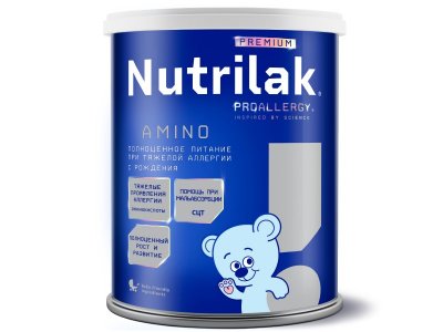Смесь Nutrilak Premium ProAllergy Amino специализированная на основе аминокислот 400 г 1-00355122_1