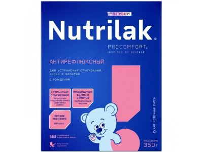 Смесь Nutrilak Premium Антирефлюксный молочная 350 г 1-00021305_1
