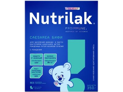 Смесь Nutrilak Premium Caesarea БИФИ молочная 350 г 1-00129464_1