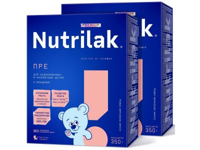 Смесь Nutrilak Premium Pre для недоношенных 350 г 1-00021308_10