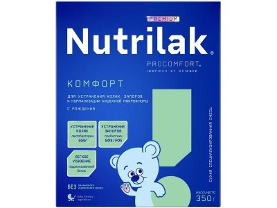 Смесь Nutrilak Premium Комфорт 350 г 1-00320913_1