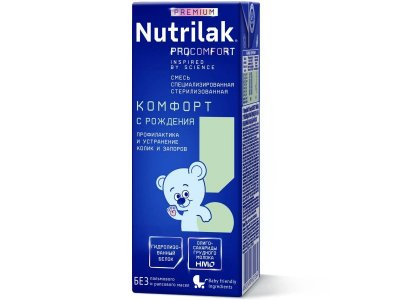 Смесь Nutrilak Premium ProComfort Комфорт молочная стерилизованная 200 мл 1-00355118_3