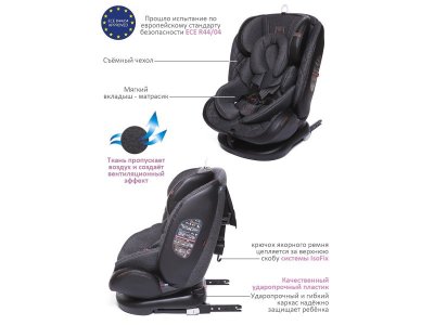 Автокресло Babycare Shelter, 0-36 кг, группа 0/1/2/3 1-00388169_2
