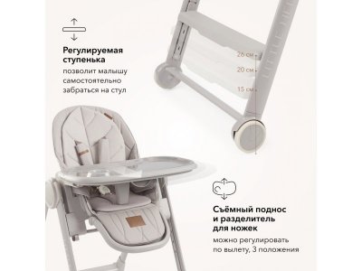 Стульчик для кормления Happy baby Berny Lux 1-00388087_5