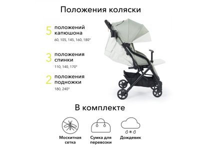 Прогулочная коляска книжка Happy baby Umma pro 1-00388094_7