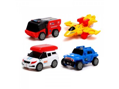 Набор роботов Автоботы, трансформируются, 4 шт. 1-00388267_9