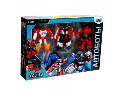Набор роботов Автоботы, трансформируются, 4 шт. 1-00388267_10