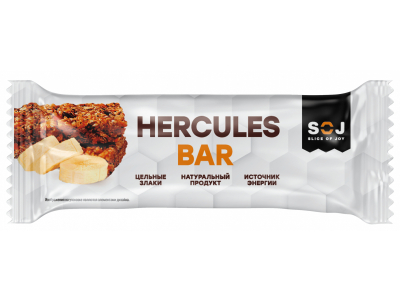 Батончик шоколадный SOJ Hercules bar с банановым вкусом 40 г 1-00388320_1