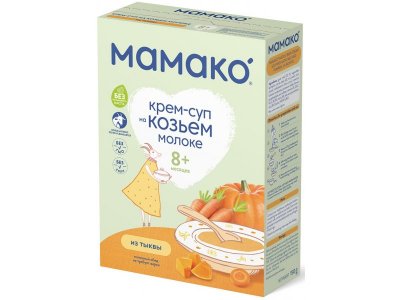 Крем-суп Мамако из тыквы на козьем молоке, 150 г 1-00201176_1