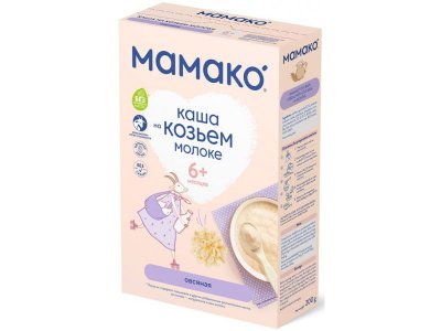 Каша Мамако овсяная на козьем молоке 200 г 1-00230270_1