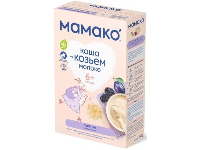 Каша Мамако овсяная с черносливом на козьем молоке 200 г 1-00230271_1