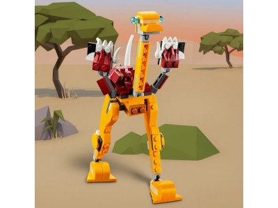 Конструктор LEGO Creator 3 in 1 Лев 31112 1-00390246_5