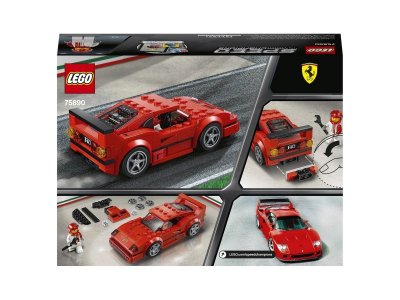 Конструктор Lego Speed Champions Автомобиль Ferrari F40 Competizione 1-00390249_8
