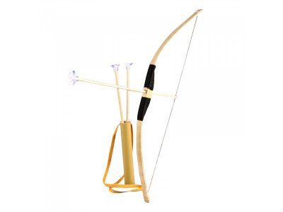 Набор игровой Chuzhou Greenery Toys Лук, 3 стрелы, колчан 1-00390906_2