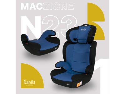 Автокресло Nuovita Maczione N23-1, группа 2/3 1-00353296_2