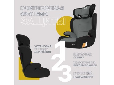 Автокресло Nuovita Maczione N23-1, группа 2/3 1-00353297_5