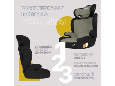 Автокресло Nuovita Maczione N23-1, группа 2/3 1-00353298_5