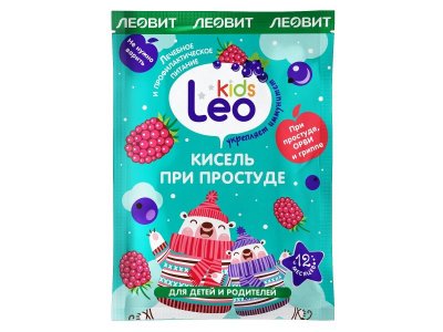 Кисель при простуде для детей Leo Kids пакет 12 г 1-00391010_1
