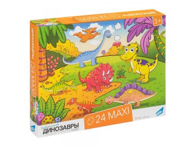 Пазл Dream Makers Maxi Динозавры 24 элемента 1-00391192_1