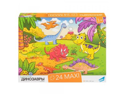 Пазл Dream Makers Maxi Динозавры 24 элемента 1-00391192_8