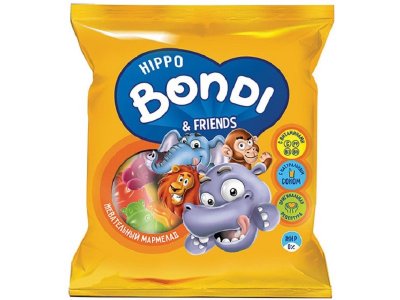 Мармелад жевательный Hippo Bondi&Friends с витаминами 70 г 1-00391282_1