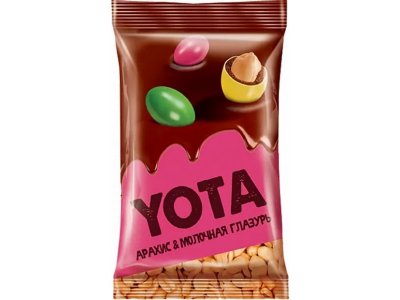 Арахис Yota в молочной шоколадной глазури и сахарной оболочке 40 г 1-00391296_1