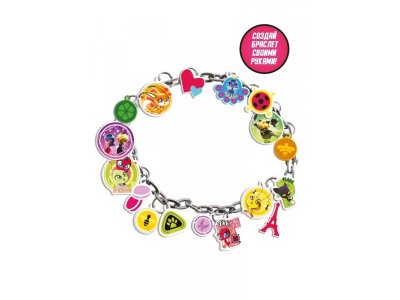 Набор для творчества Леди Баг и Супер Кот Создай свой браслет с шармами 1-00391786_2