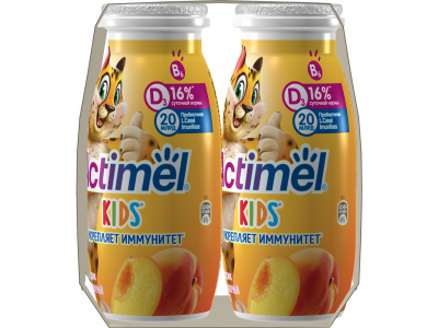 Напиток кисломолочный Actimel Kids Персик 1,5% 95 г 1-00380524_3