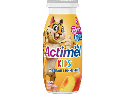 Напиток кисломолочный Actimel Kids Персик 1,5% 95 г 1-00380524_7
