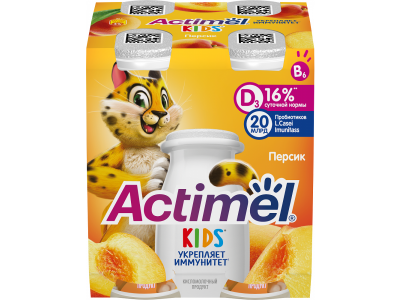 Напиток кисломолочный Actimel Kids Персик 1,5% 95 г 1-00380524_12