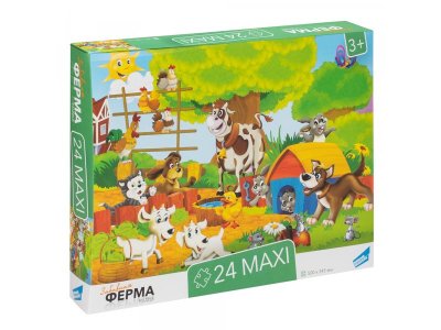Пазл Dream Makers Maxi Ферма 24 элемента 1-00391840_1