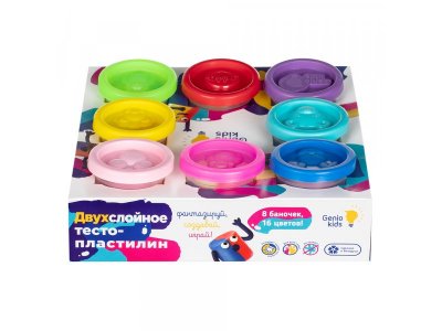 Набор для лепки Genio Kids Art Тесто-пластилин. Двухслойное 1-00391846_5