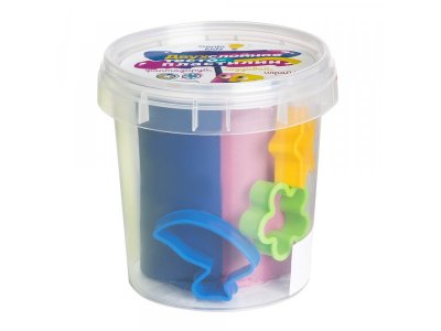 Тесто-пластилин для лепки Genio Kids Art двухслойное 100 г 1-00391847_5