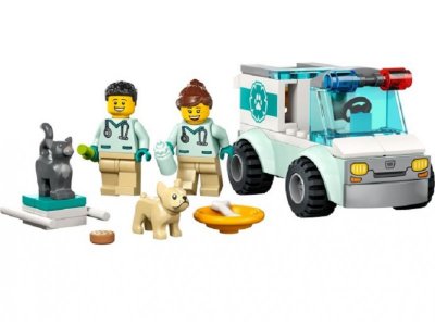 Конструктор Lego City Ветеринарный фургон 1-00393737_1