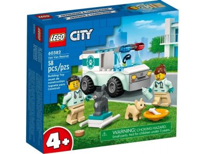 Конструктор Lego City Ветеринарный фургон 1-00393737_2